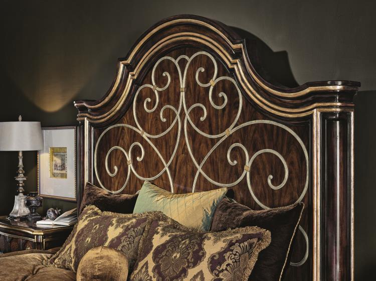 Majorca King Panel Bed