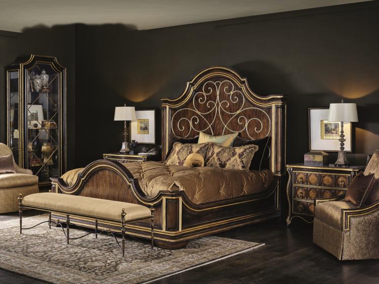 Majorca King Panel Bed