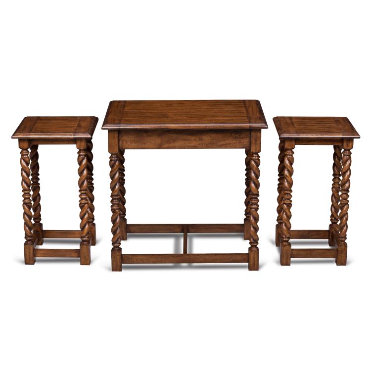 Serpentine Nesting Tables (Sh07-121304)