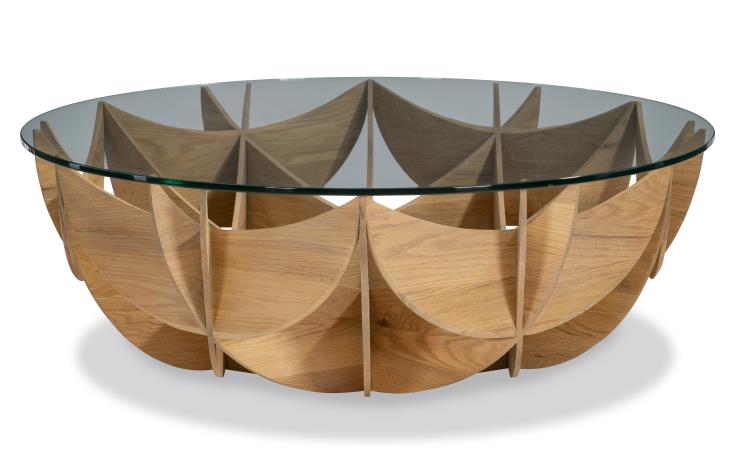 Oak Honeycomb Table
