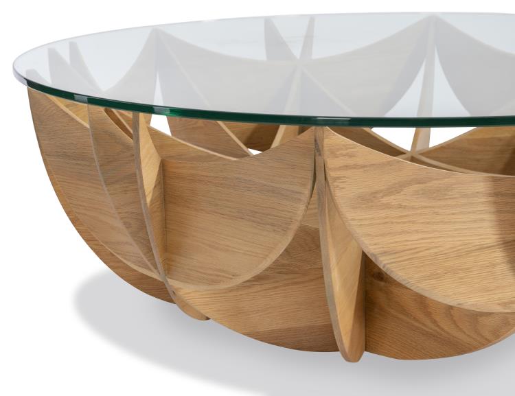 Oak Honeycomb Table