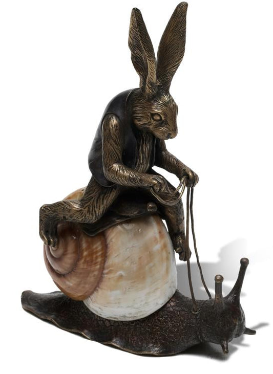 Unlikely Cowboy Sculpture