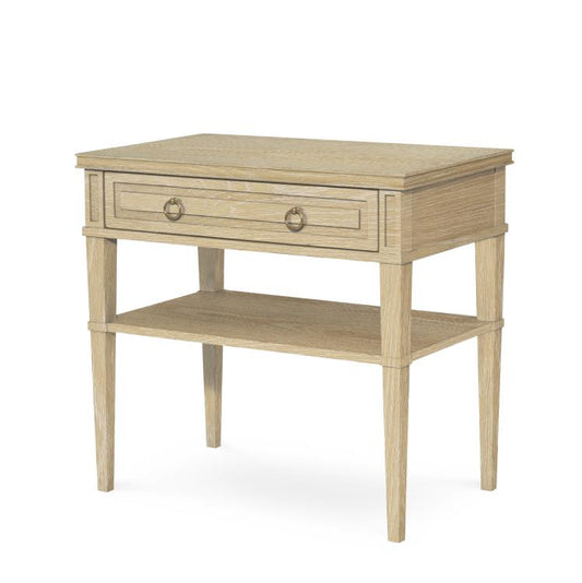 Maison '47 Bed Side Table - Blonde Cerused