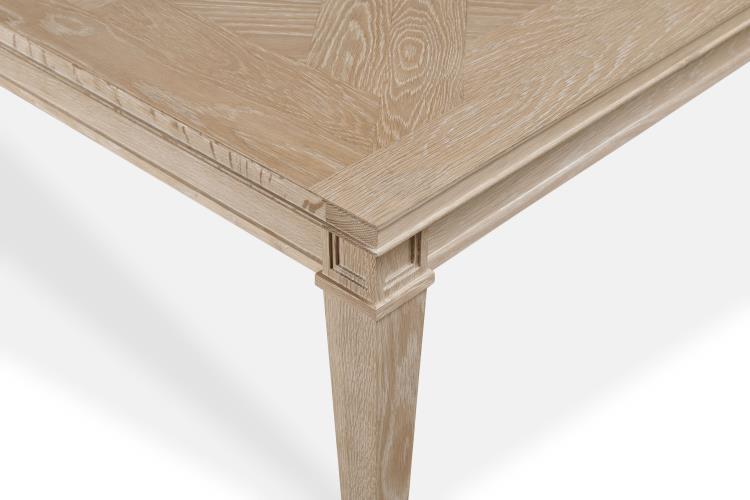 Maison '47 Large Rectangular Dining Table - Blonde Cerused