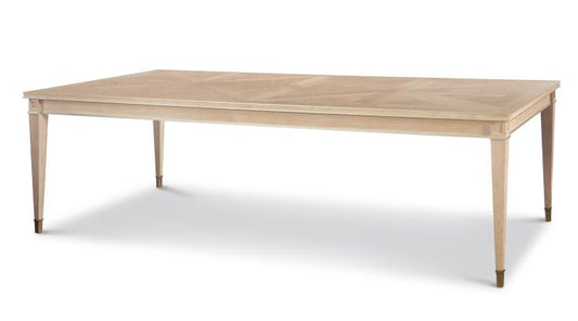 Maison '47 Large Rectangular Dining Table - Blonde Cerused