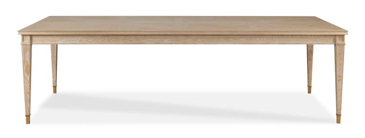 Maison '47 Large Rectangular Dining Table - Blonde Cerused