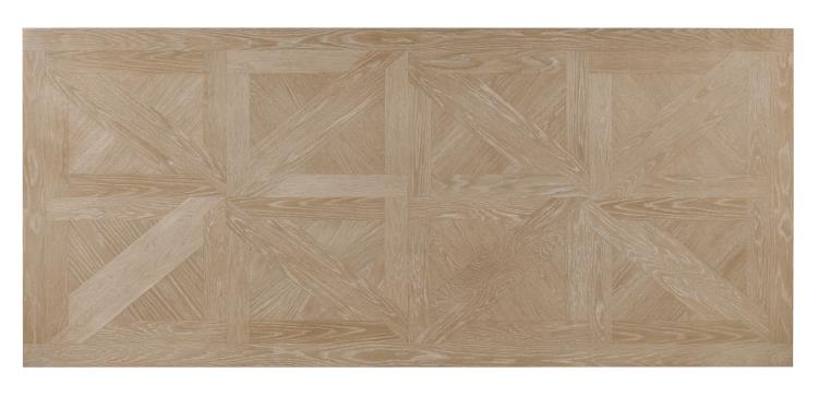 Maison '47 Large Rectangular Dining Table - Blonde Cerused