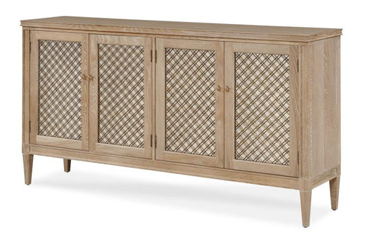 Maison '47 Mesh Front Sideboard - Blonde Cerused