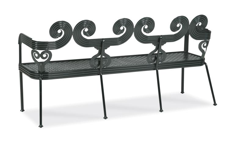 Augustine Metal Garden Bench