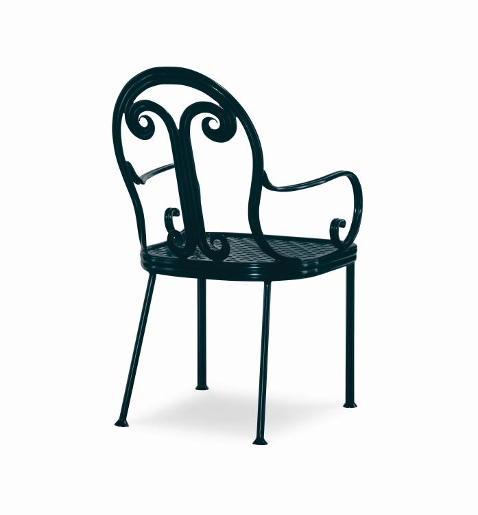 Augustine Metal Dining Arm Chair