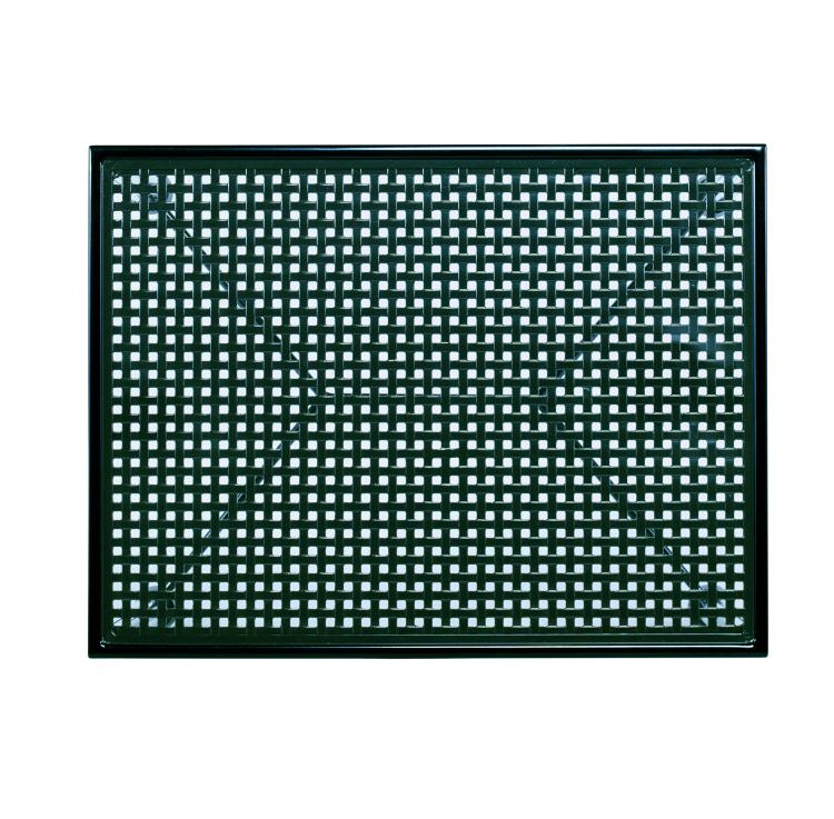 Augustine Metal Server W/Tempered Glass