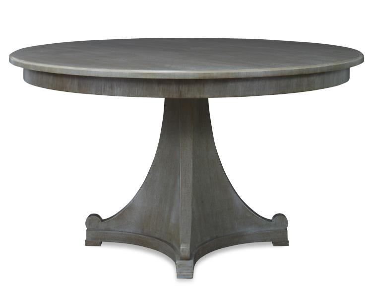 Dawning 54" Quad-Pedestal Round Dining Table - City Light