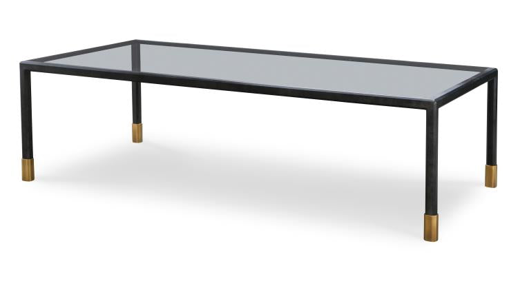 Jennings Cocktail Table (Glass)