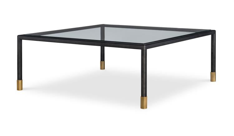 Jennings Square Cocktail Table (Glass)