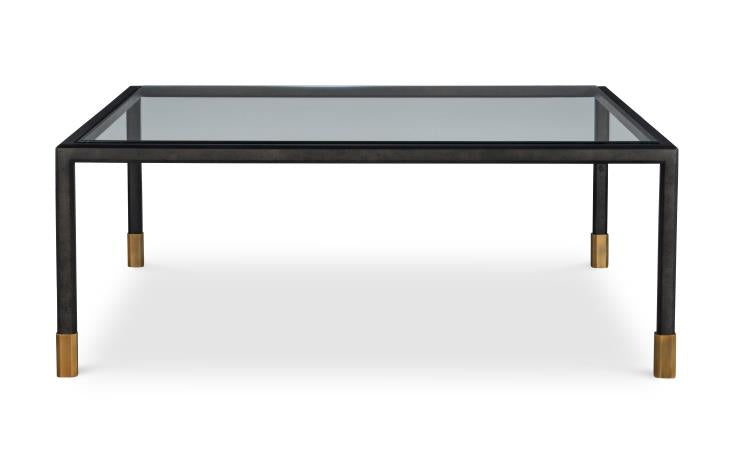 Jennings Square Cocktail Table (Glass)