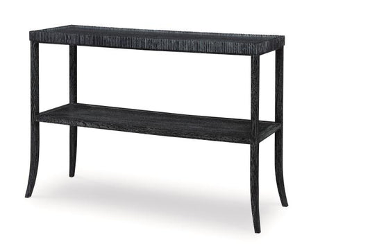 Emile Shelf Table - Black Cerused