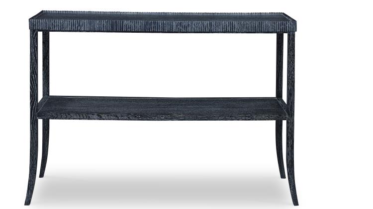 Emile Shelf Table - Black Cerused
