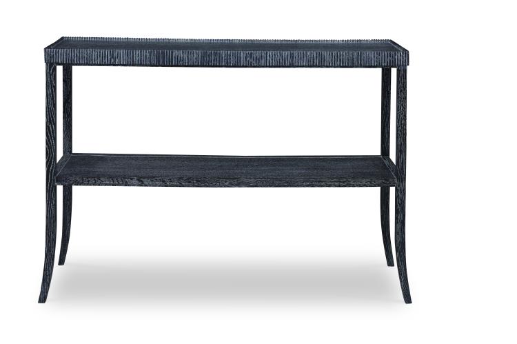 Emile Shelf Table - Black Cerused