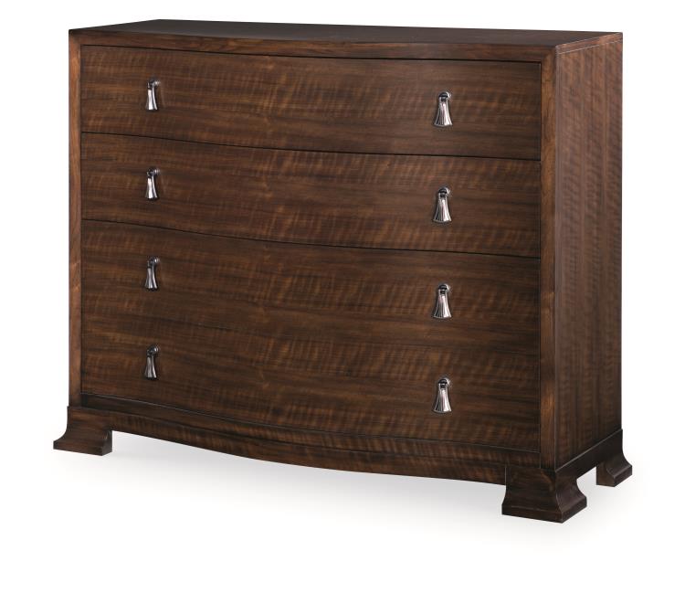 Frasier Serpentine Master Chest - Brunette