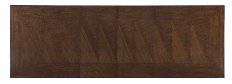 Manning Rectangular Dining Table - Brunette