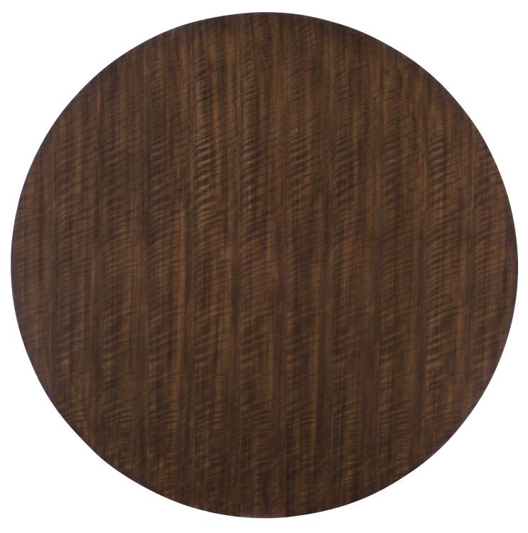 Sanford 64" Round Dining Table - Brunette