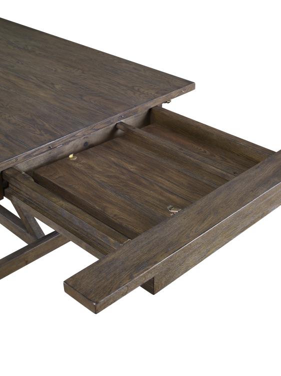 Walton Dining Table - Brown Rustic