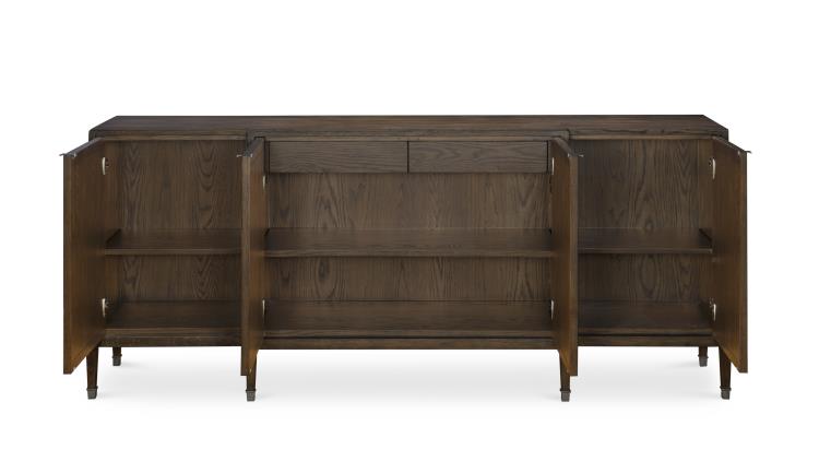 Peyton Credenza - Brown Rustic