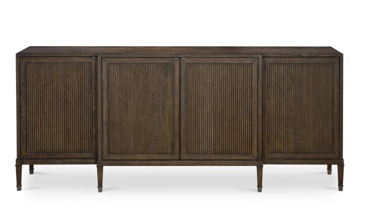 Peyton Credenza - Brown Rustic