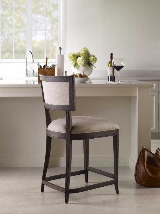 Liam Counter Stool - Brown Rustic