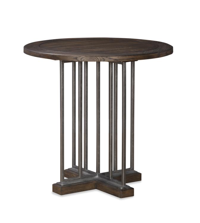 Jacob Side Table - Brown Rustic