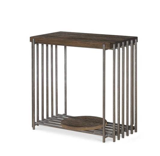 Matthew Accent Table - Brown Rustic