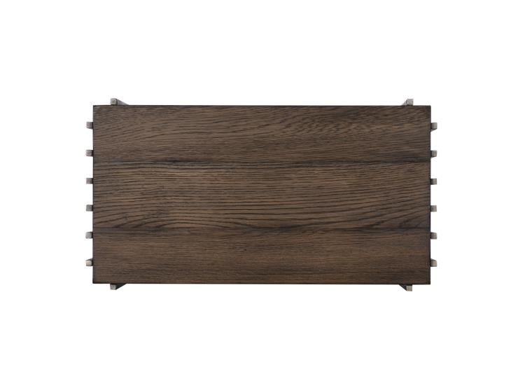 Matthew Accent Table - Brown Rustic