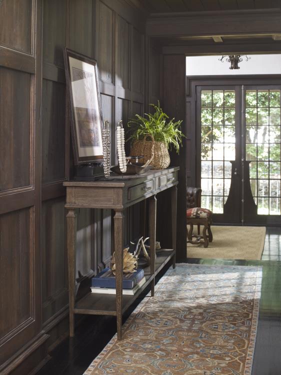 Aiden Console Table - Brown Rustic