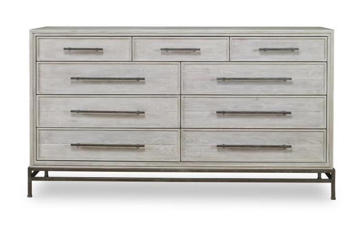 Benton Dresser - White Rustic