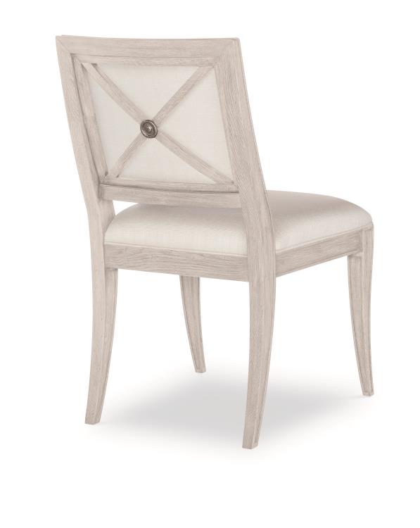 Bailey Side Chair - White Rustic