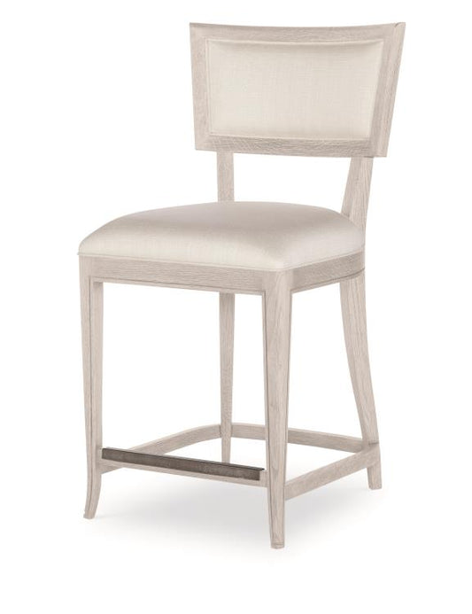 Liam Counter Stool - White Rustic