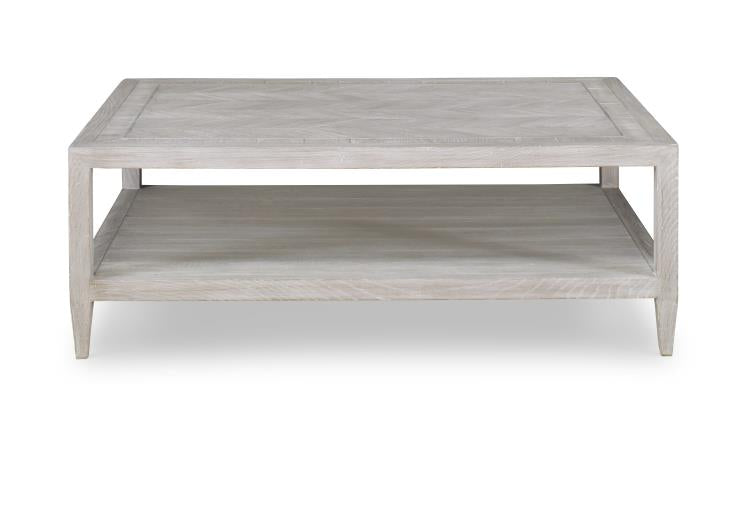 Dalton Cocktail Table - White Rustic