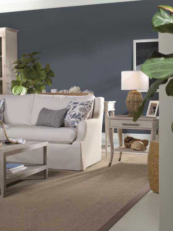 Benjamin Side Table - White Rustic