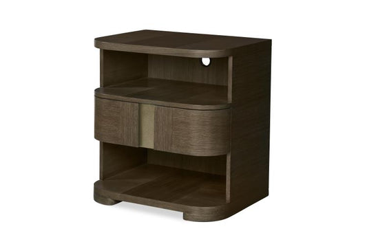 Carino Single Drawer Nightstand - Cocoa