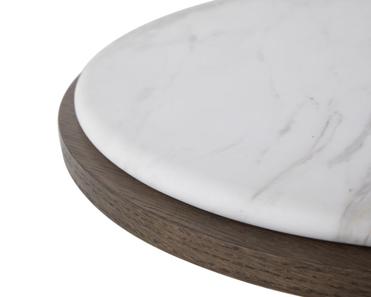 Carino Side Table - Cocoa