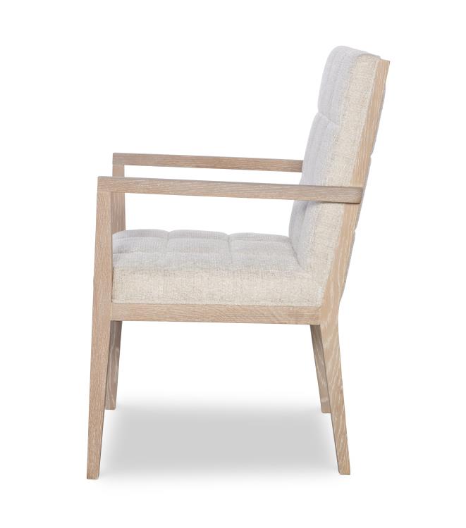 Carino Dining Arm Chair - Sand Cerused