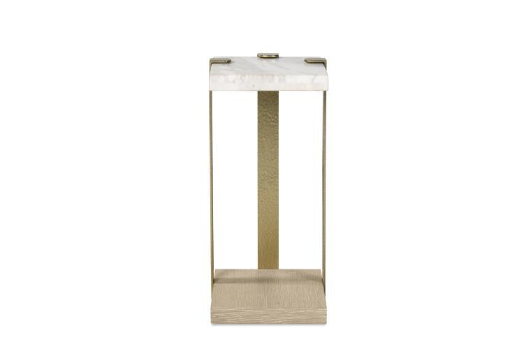 Carino Drinks Table - Sand Cerused