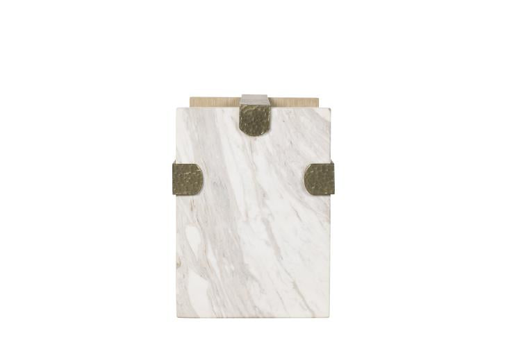 Carino Drinks Table - Sand Cerused