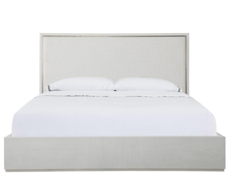 Carino Upholstered Panel Bed King 6/6 - Frost