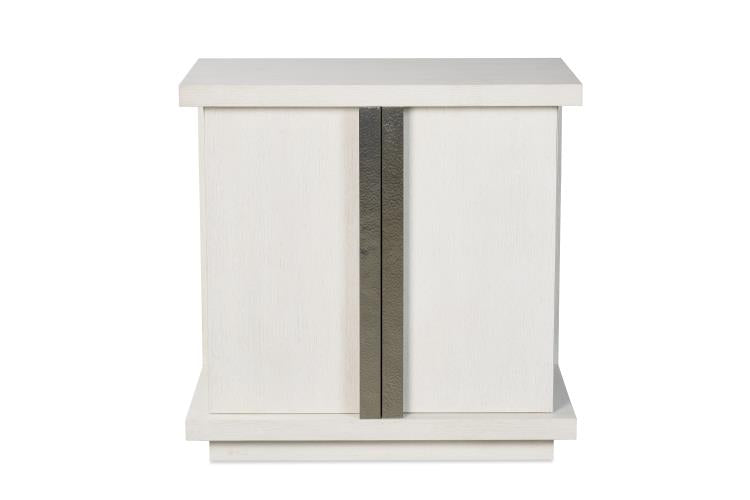 Carino Two Door Chest - Frost