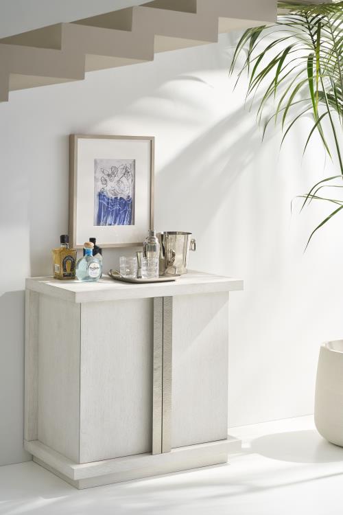 Carino Two Door Chest - Frost