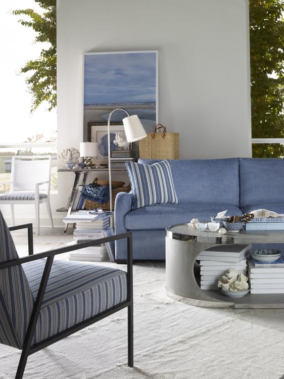 Bowery Place Cocktail Table - Light Slate