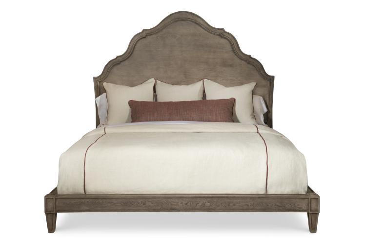 Casa Bella Carved Bed - King 6/6 - Timber Grey