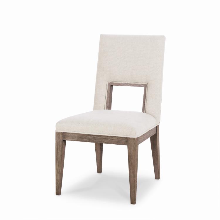 Casa Bella Upholstered Dining Side Chair - Timber Grey