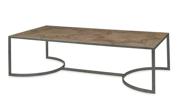 Casa Bella Starburst Cocktail Table - Timber Grey